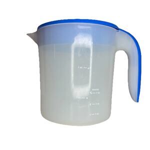 Mr Coffee Iced Tea 3 Quart TM70 Replacement Pitcher with Lid BLUE Oval Very Nice